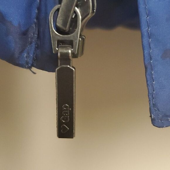 BABY GAP Blue/Black Puffer Vest - 3 Toddler - Picture 6 of 7